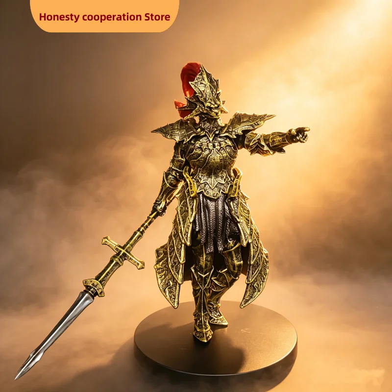 Dragon Slayer Ornstein Dark Souls Game Figure Wargame Miniature Statue Desktop Table Decor Collectible Toy Holiday Gift