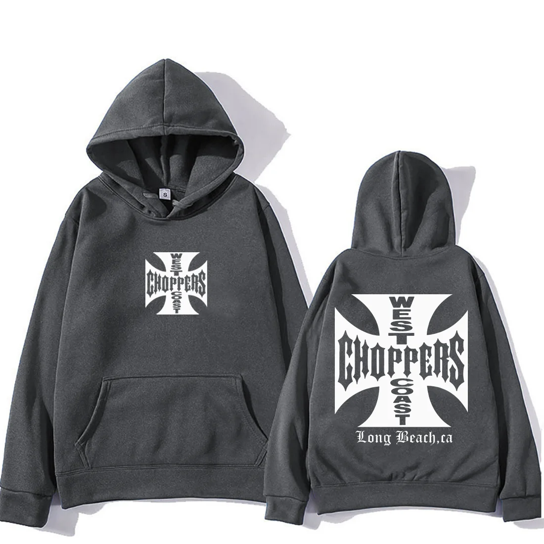 Paul Walker West Coast Choppers Hoodie Men Women's oversized Fashion Top hip hop Clothes Fleece Long Sleeve vintage Sweatshirt - Image 4