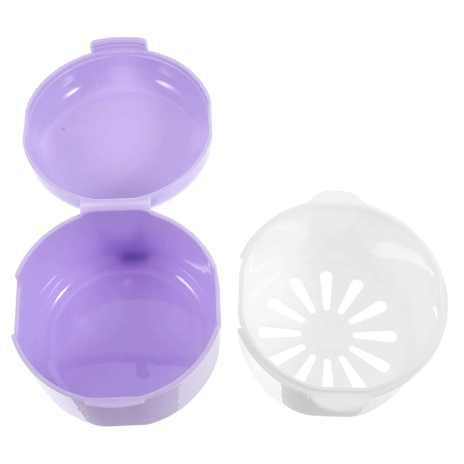 

Portable Retainer Case Small Lightweight Denture Box for Camping Business Trip Outdoor Activities Convenient Storage Solution