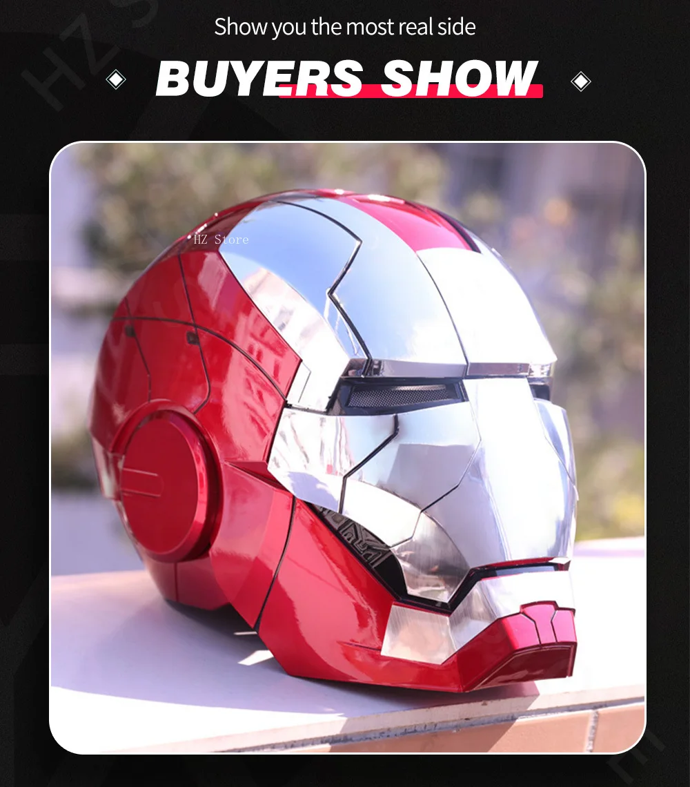 子供のためのアイアンマンコスプレヘルメット,Marvel-MK43,mk5,mk5,1:1