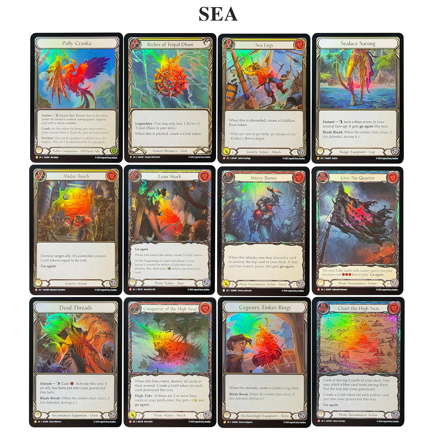 FAB Proxy Cards Holographic Sea Riches of Trōpal-Dhani Give No