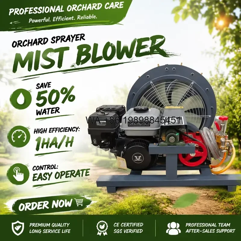 Wmwmnu CE High Productivity High Pressure Agricultural Sprayer Engine Pump for Orchard Farm and Vehicle