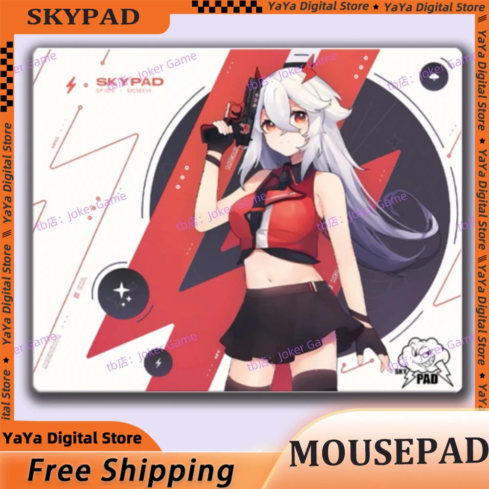 

Skypad SORA YUME Glass Mouse Pad Gaming FPS Tempered Copy Edition Glass Mousepad Smooth Professional Customized Mouse Pad Gift