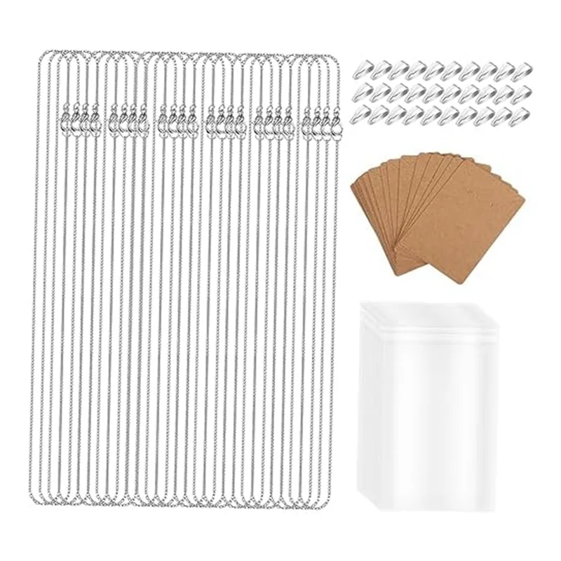 

ABP-30Pcs цепочка для мужчин, мужская серебряная цепочка, мужские цепочки для изготовления ювелирных изделий, цепочка для изготовления ювелирных изделий, длинное ожерелье