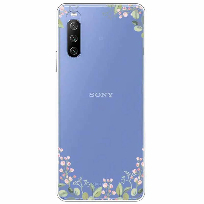 Case For Sony Xperia I IV / 10 IV / 5 IV Cover Clear TPU Soft Transparent Funda Cases for Sony Xperia 10IV 5 IV Cover Silicone