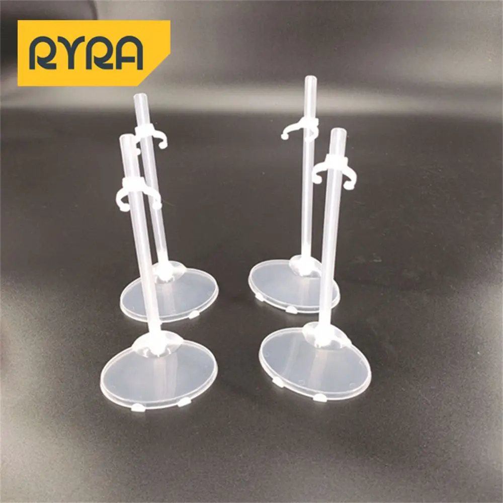 Transparent Waist Support Transparent Convenient Storage Unbagged Plastic Standing Display Support Doll Holder Easy To Install