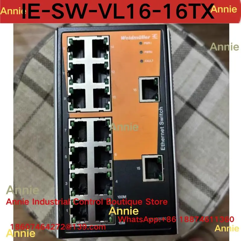 IE-SW-VL16-16TX Industrial Switch 98% New Original High-Quality Network Equipment for Reliable Connectivity