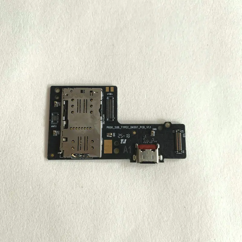 For Blackview Active 12 Pro Original USB Board Sim Card Slot Type C Charging Dock Connector Mobile Phone Repair Parts