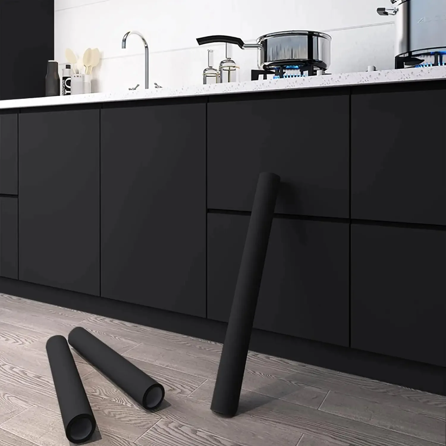 

Matte Solid Color Wallpaper Dirt resistant Waterproof Moisture Proof Self-adhesive Bedroom TV Background Wall Desktop Wardrobe