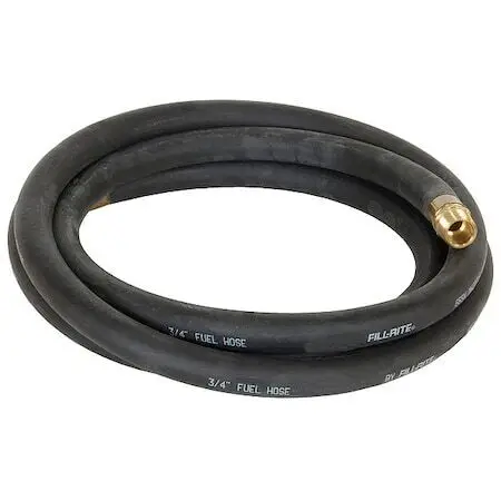 

Fill-Rite Frh07512 Fuel Hose, 3/4 In X 12 Ft, Neoprene, Brass 3/4 In Mnpt X 89404190098