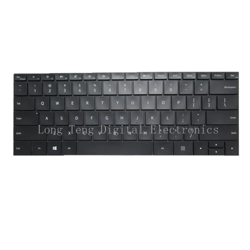 

Black Laptop Backlit Keyboard For Tongfang PF4PU1F 14' United States US No Frame