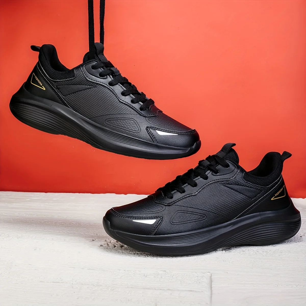 

Men's Casual Shoes with Lightweight Cushioning EVA Sole for Simple Daily Wear, Formal Sports Shoes for Gym and Office Daily Wear