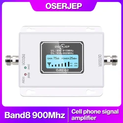 GSM Band8 900Mhz Repeater 70dB LCD Display GSM 900Mhz 2G 3g Cellular Cell Phone Signal Booster GSM Signal Repeater Amplifier