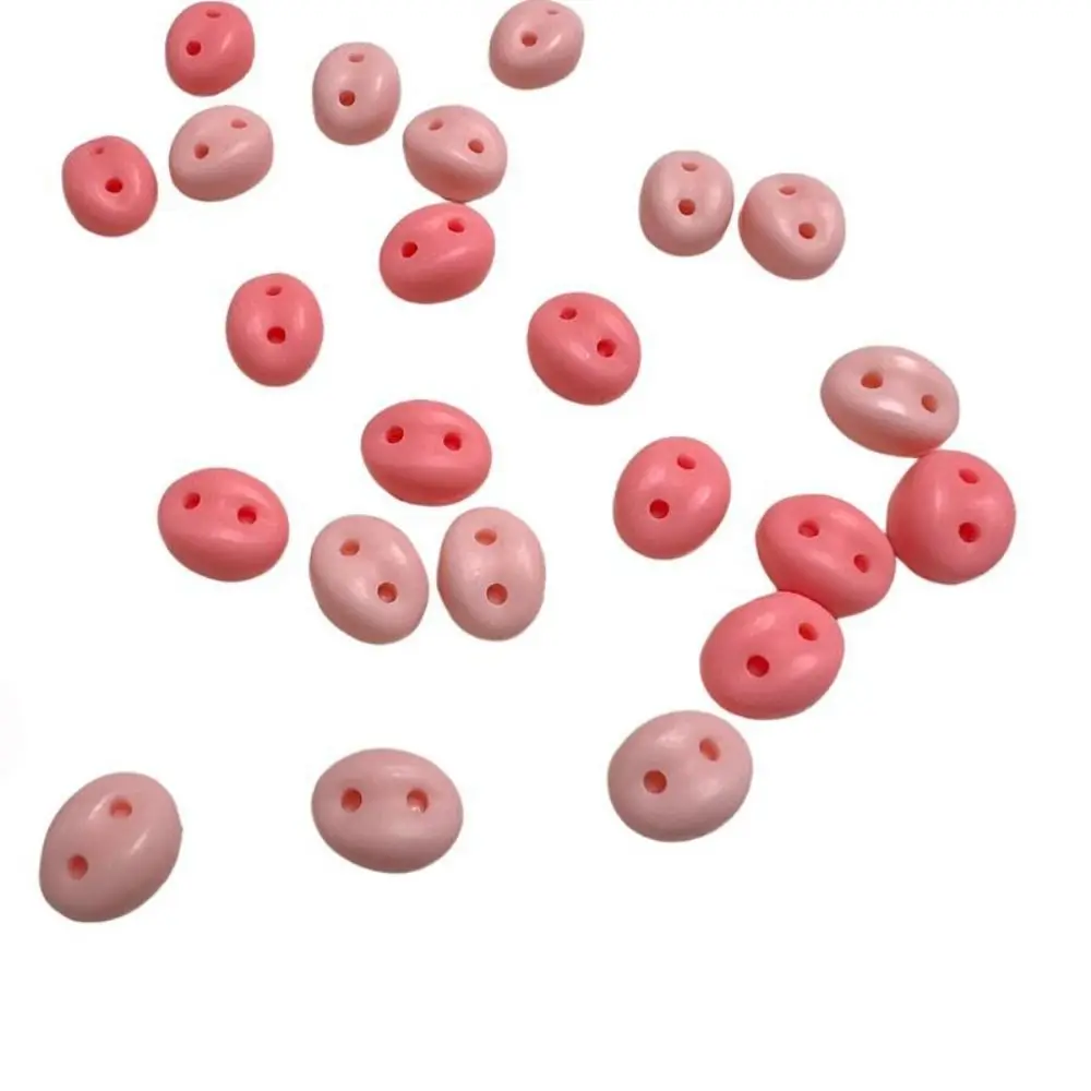 100pcs Lovely Resin Pig Nose 8*10mm Mini Noses DIY Accessories Handmade 100pcs Animal Doll Nose DIY Accessories