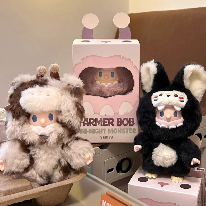 

Spot Genuine FARMER BOB Weird Night Tour Series Виниловая слепая коробка второго поколения Подвеска Ограниченная портативная модная игра в подарок