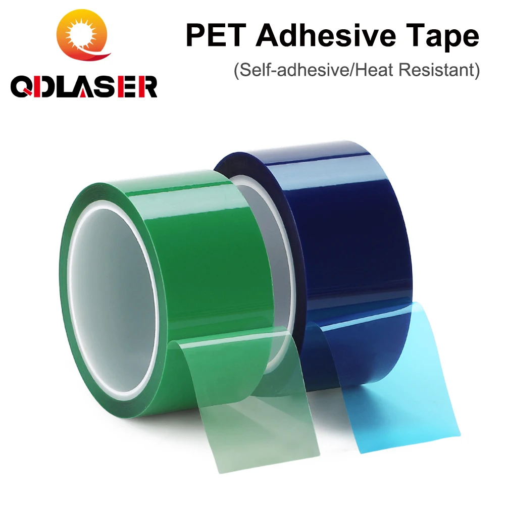 

QDLASER PET Adhesive Tape for Laser Lens Protective Lithium Battery Dust Off Dust-Proof Heat Resistant Insulation Protection