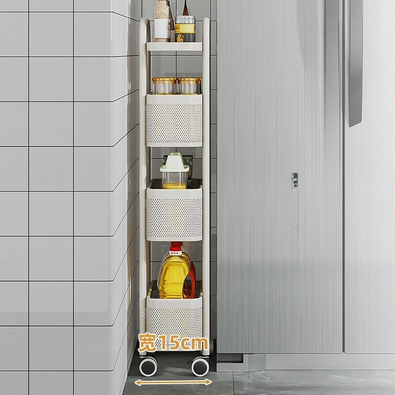 Storage Trolley Multi-functional Beauty Salon Cart with Wheels for Makeup Equipment Organization and Storage Cart Rolling Beauty