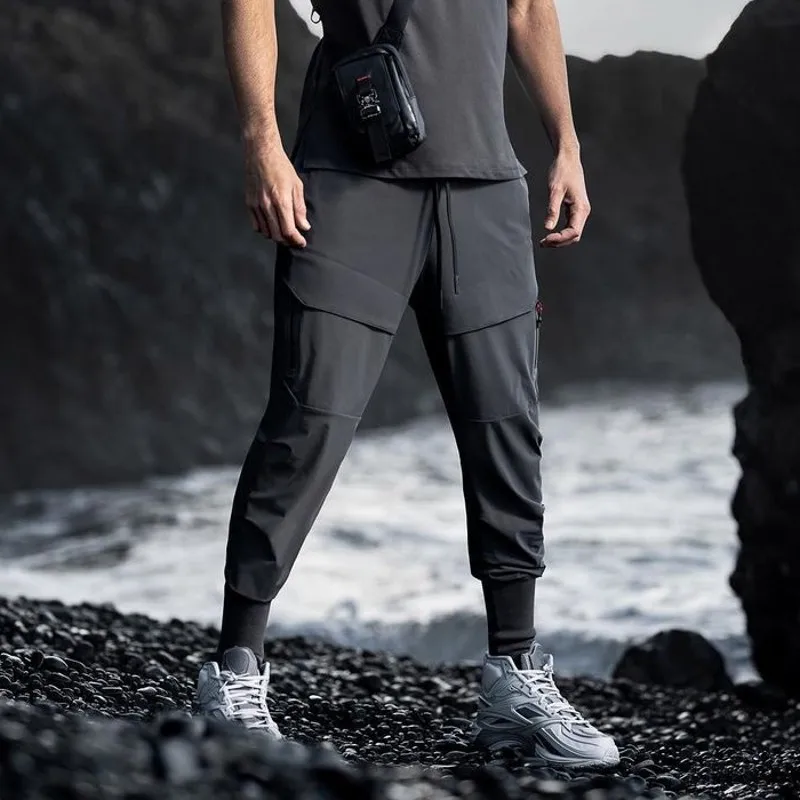 

New Fashion Gym Men's Sweatpants Casual Workouts Multi Pocket Casual Fitness Workout Jogging Training Pants