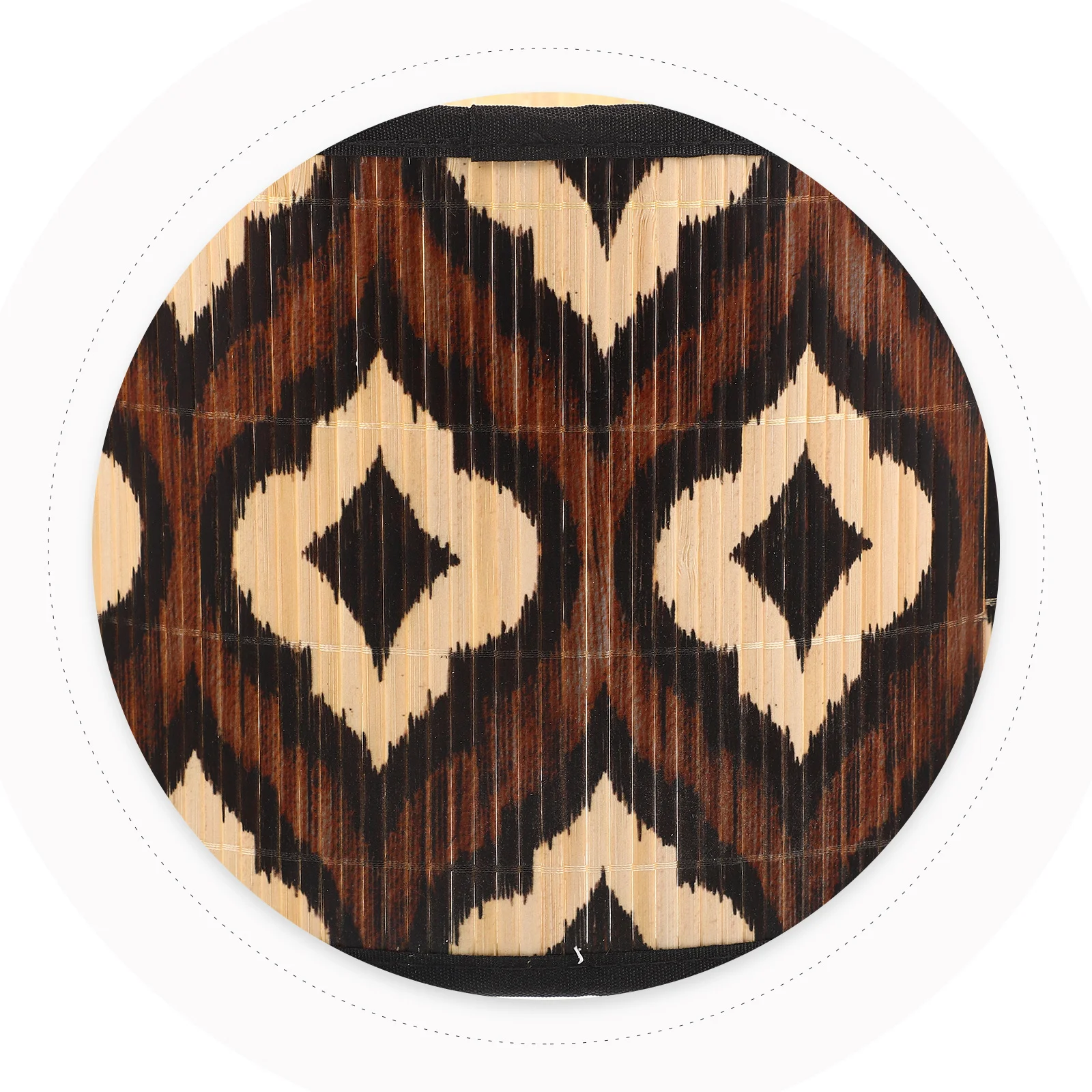 

Durable Vintage Bamboo Lamp Shade Wear-Resistant Light Cover for Pendant Ceiling Light Multipurpose Lamp Accessory