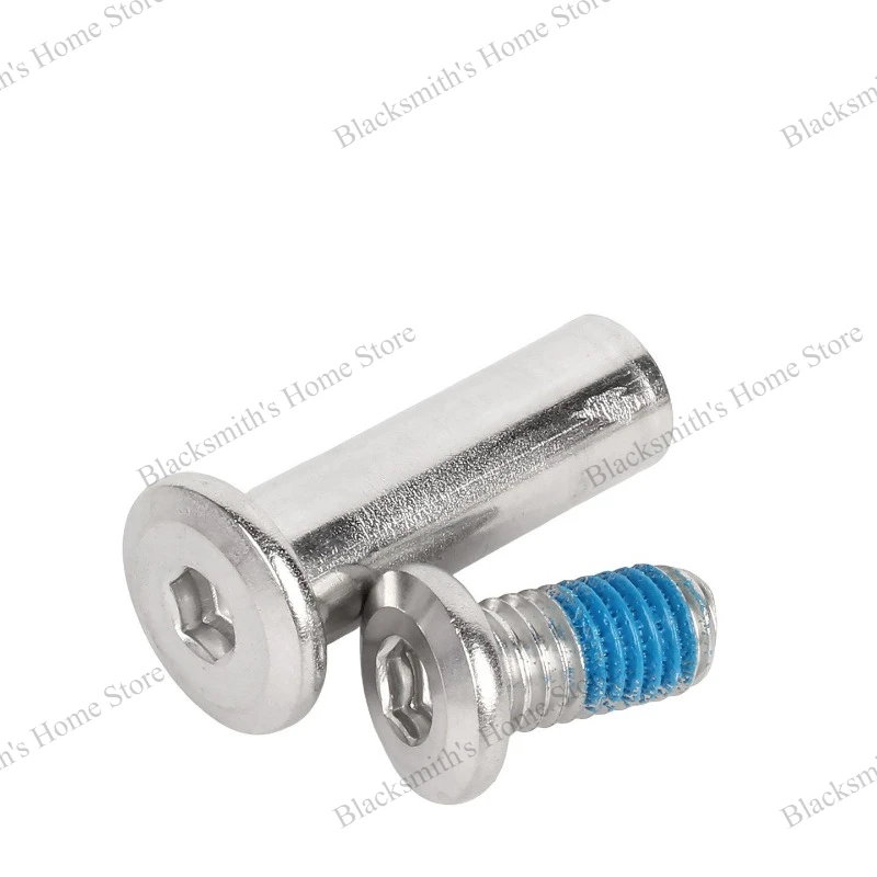 304 Stainless Steel M2 M3 M4 M5 M6, 4mm–160mm Bicycle Fixing Screws, Lockable Bolts for Roller Skates, Screw Accessories