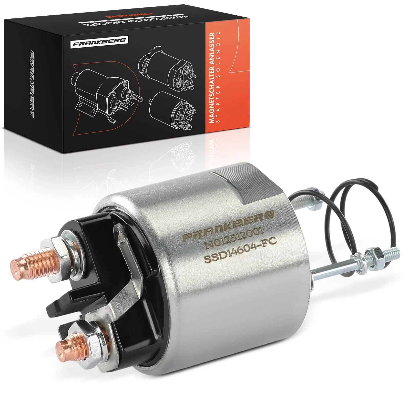 Frankberg 1x Magnetische schakelaar Starter voor Renault Twingo 1 Trafic Super 5 Volvo 440460480 104604 ZM1594