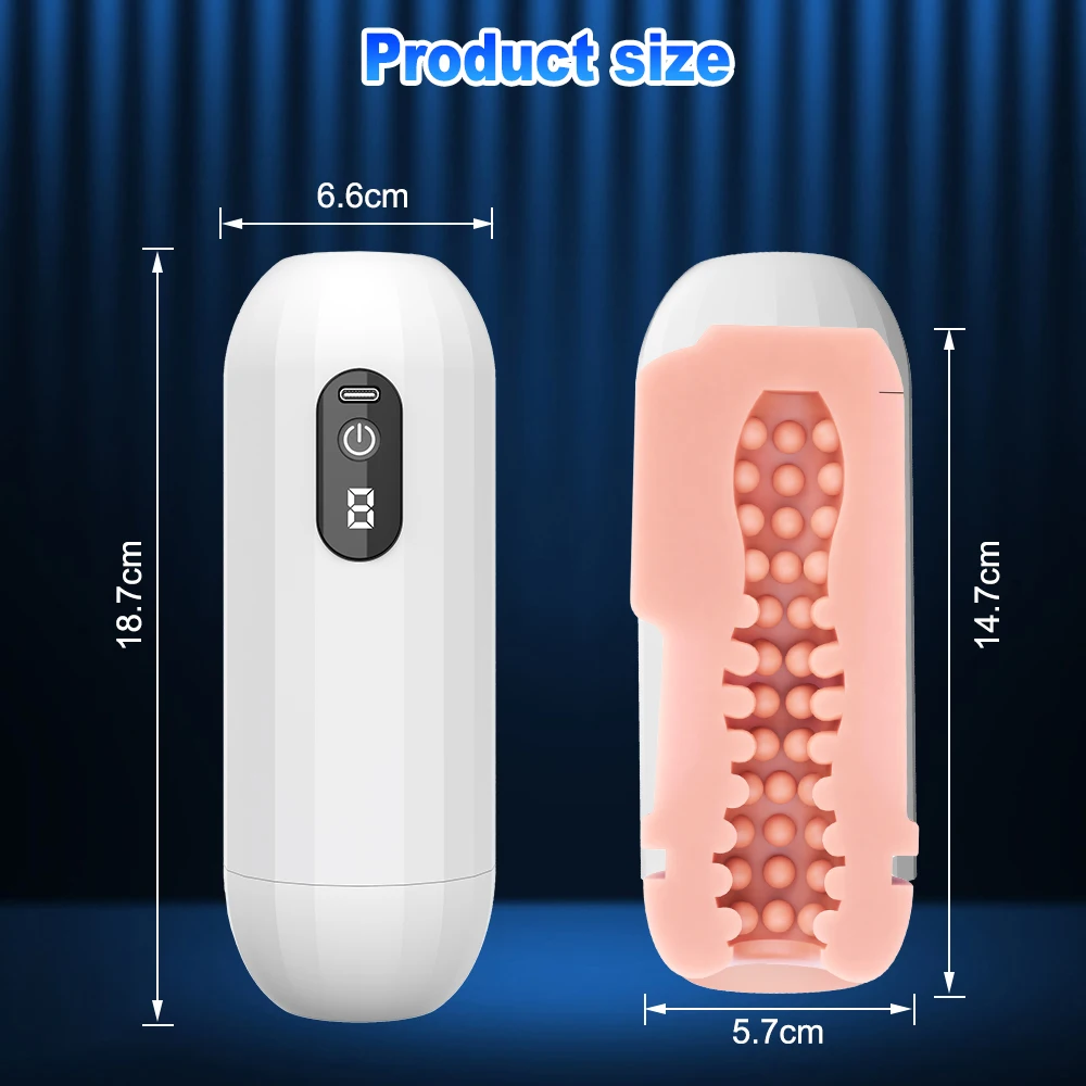 자동 빠는 남근 남성 자위 컵, 블로우잡 자위 장비 기계, 전기 포켓 블로우잡 확대기 남성 섹스 토이