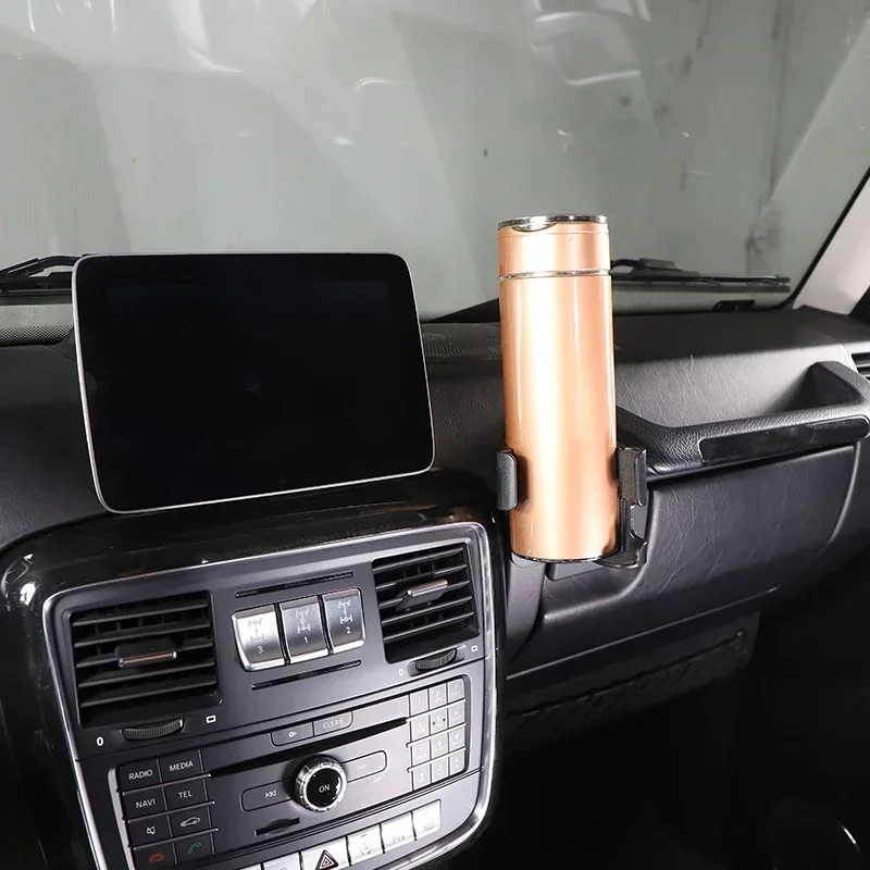 

For Mercedes Benz G Class W463 2007-18 car central control multi-functional mobile phone holder drink cup holder Car accessories