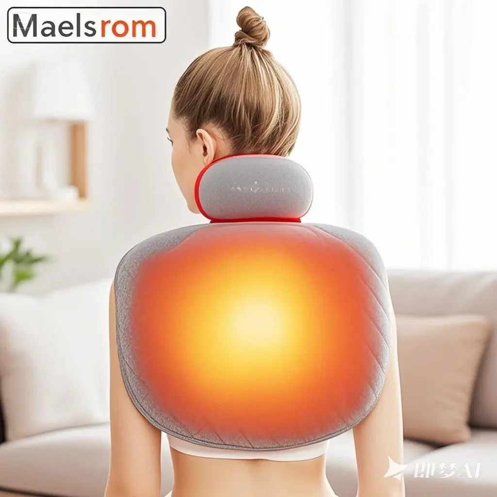 

Red Light Therapy Belt LED for Shoulder, Back & Knee Pain Relief - Heating Pad with Red Light Therapy for Muscle Recovery - Cros