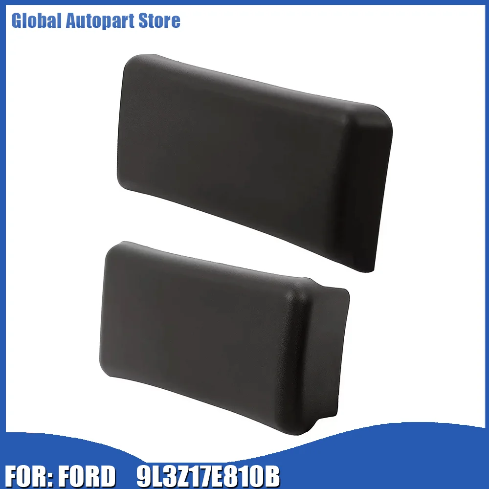 

2pcs Car Accessories 9L3Z17E810B Front Bumper Trim Cover Protective Guard Pad Inserts Cap For Ford F150 F-150 2009-2014