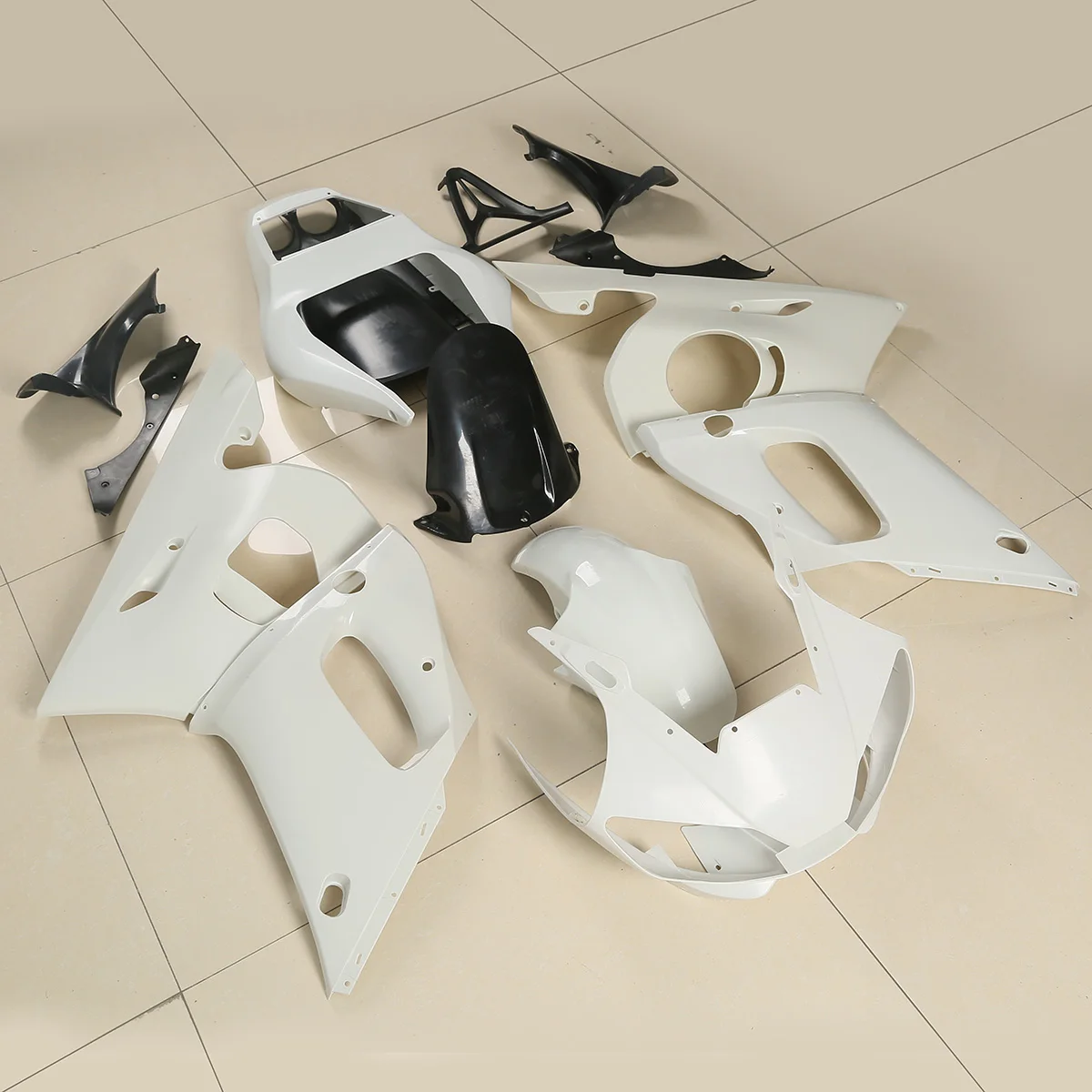 Motorcycle Unpainted ABS Plastic Fairing Bodywork For Yamaha YZF R6 YZF-R6 YZFR6 2001-2002