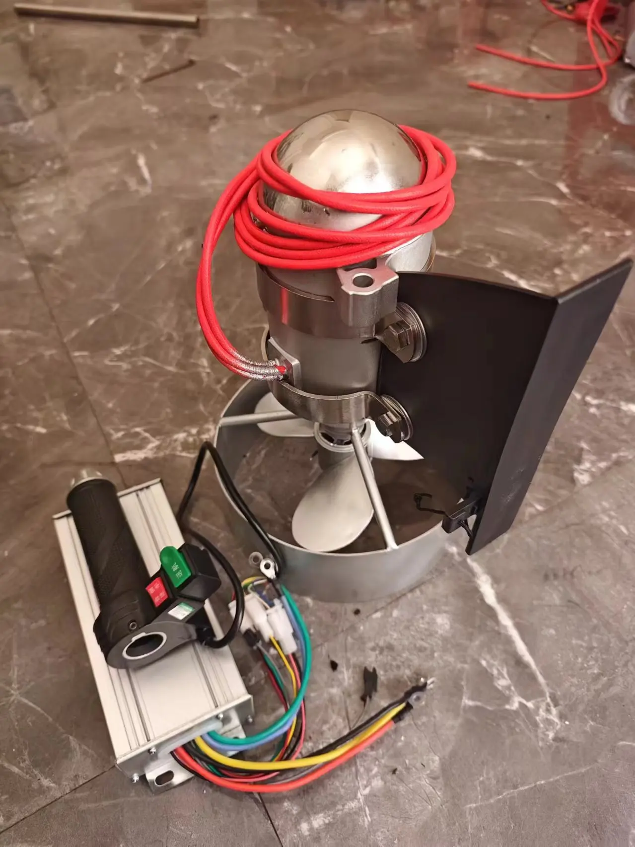 Waterproof Brushless Electric Thruster Motor 12-24V/24-36V 700-1200W for Paddle Board, Kayak, Fishing Boat, Marine Use