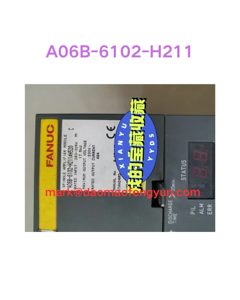 

A06B-6102-H211 Used servo drive test ok