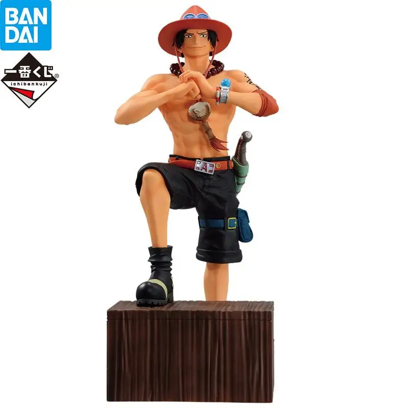 Bandai One Piece Portgas D Ace Masterlise Expiece Figure Ichiban Kuji Anime Figure Action Model Figurals Brinquedos Toys