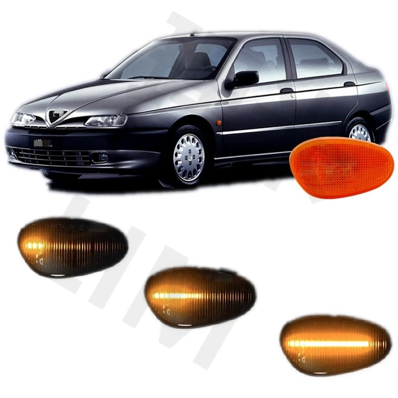 

Подходит для Alfa Romeo 146 (930) 145 (930) 155 (167) 1992 - 2001 последовательный светодиодный индикатор, боковой маркер, ретранслятор сигнальных светильник п