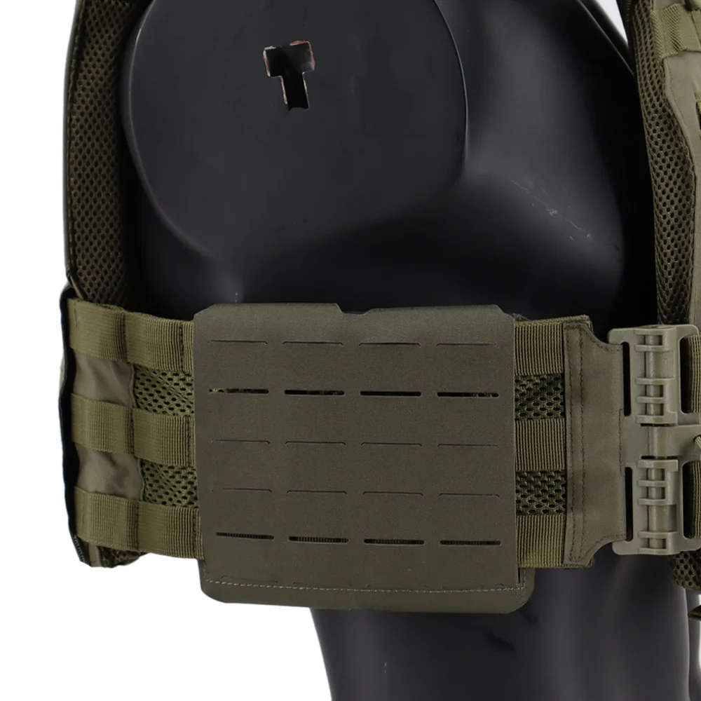 Tactical Vest Side Plate Pouch Molle Hunting Camouflage Side Panel Bag For JPC FCPC FCSK Vest 6x6” 6x8‘’ Plate