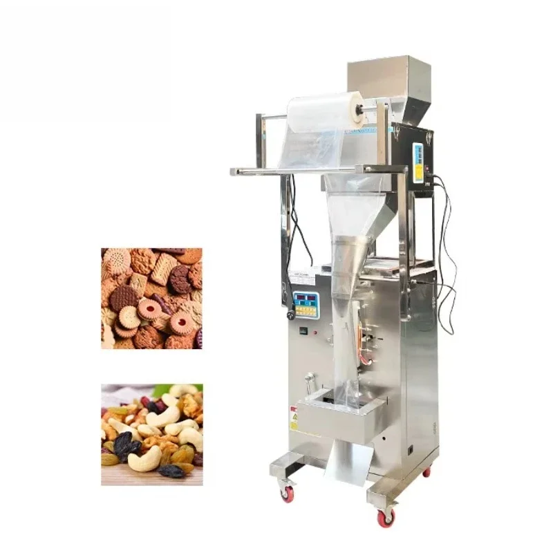 Food Biscuits Spice Sugar Nut Pockets, Coffee Tea Automatic Multifunctional Packaging Machine, Bag Film Packaging