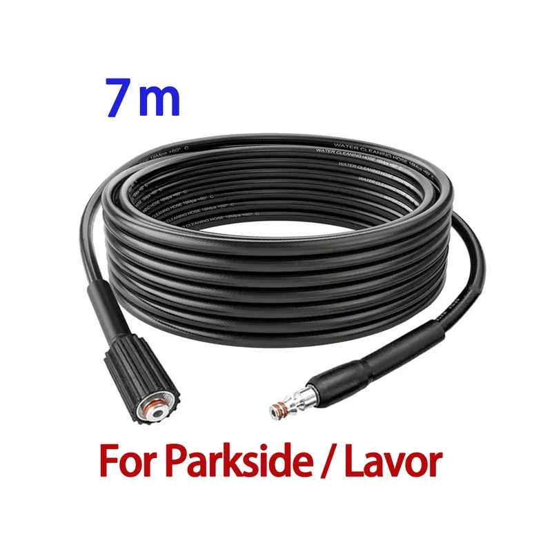 Hogedrukslang voor Parkside Lavor PHD Draagbare hogedrukreiniger Wasstraataccessoires Waspistool Lance Connector Snelle slang