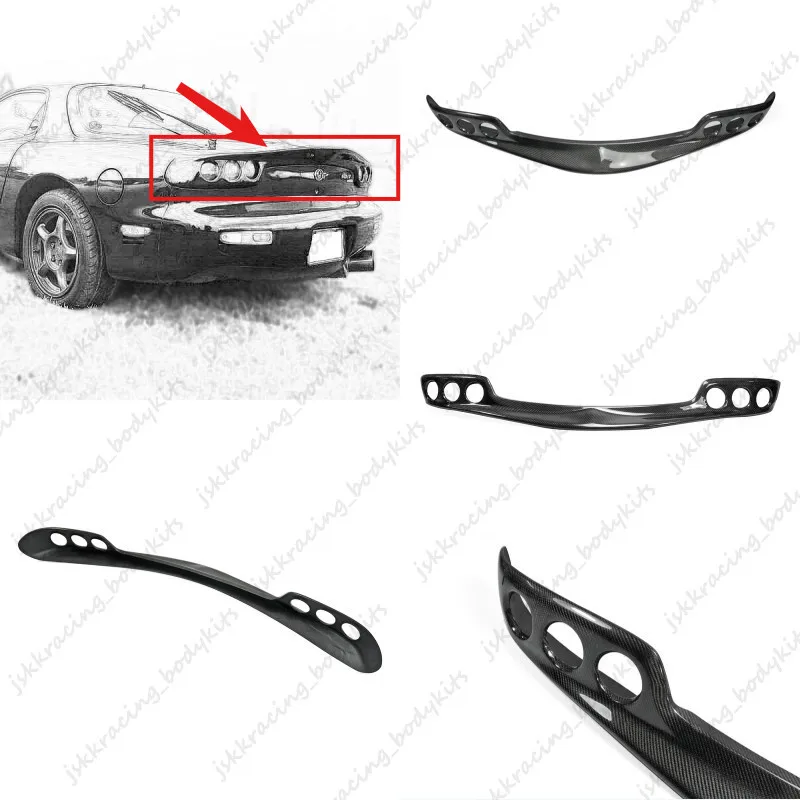 

For Mazda RX7 FD3S RE Style Rear Light Trim Cover BodyKits Carbon Fiber 1pcs car BodyKits