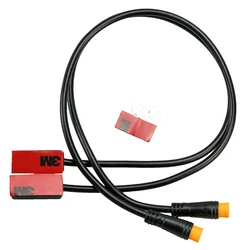 Sensor de freno impermeable para bicicleta eléctrica, imanes de Cable de 3 pines, Sensor de corte de energía hidráulica para Bafang, Kit de Motor de accionamiento medio