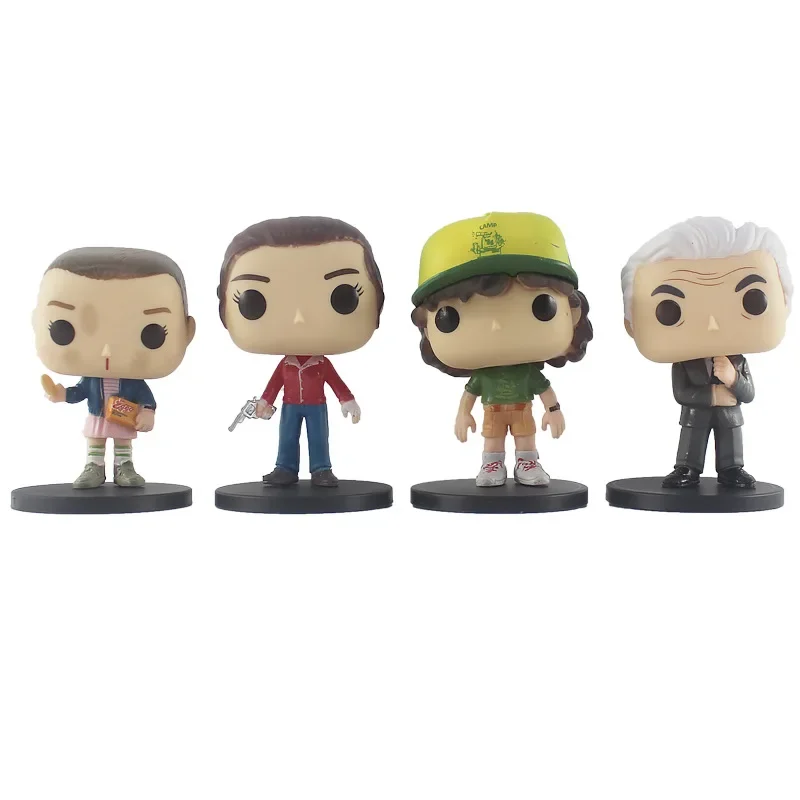 8pcs/pack Funko Pop Stranger Vinyl Figure Toys Demogorgon Eleven Steve Robin Dustin Collection Vinyl Figure Gifts Toy