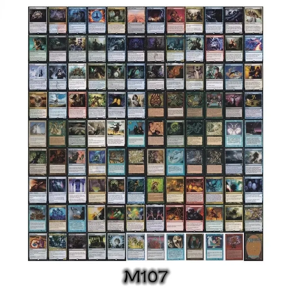 MTG حار بيع رقم. 324M1 MTG بطاقات الوكيل 324 قطعة بطاقات التجمع السحرية P9 Dual Land Fetch Land Shock Lands Black Core