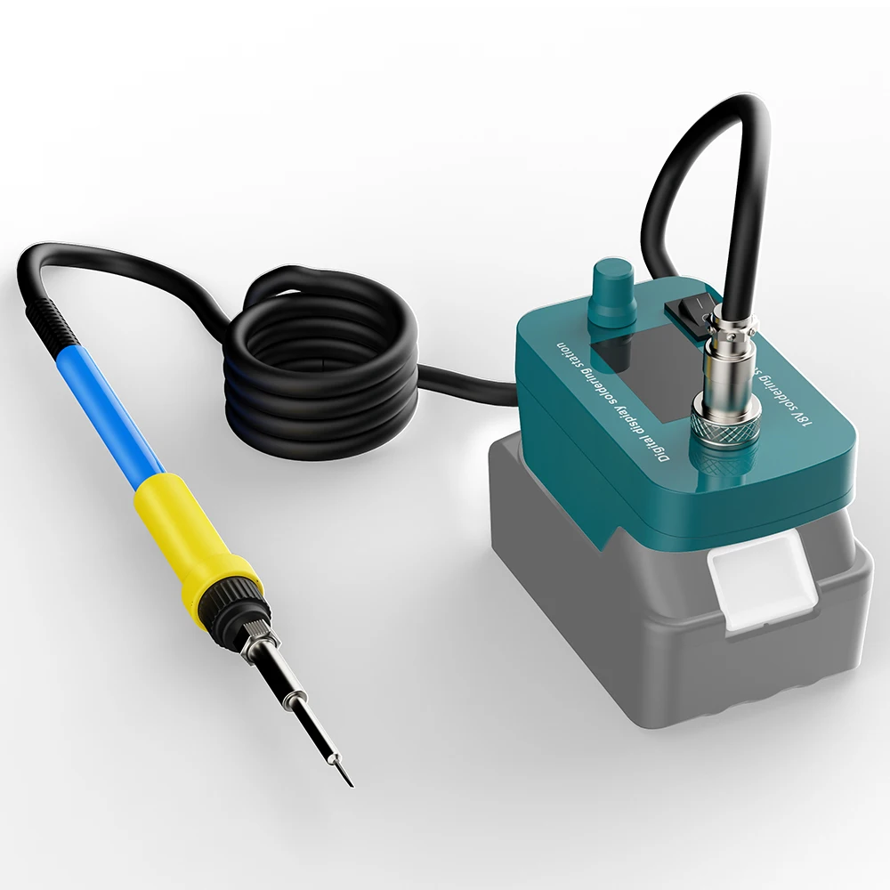 Akku-Lötkolben für Makita BL1830 BL1850 BL1860 Li-Ionen-Akku, Digitalanzeige, schnelle Erwärmung, 60 W, 18 V, Schweißwerkzeug – Detail 8