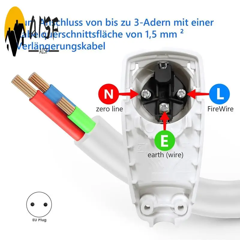 

A15F-4Pcs Угловая вилка Schuko, плоская вилка 250 В, вилка питания со складной ручкой, защитная контактная вилка с отверткой, вилка европейского стандарта