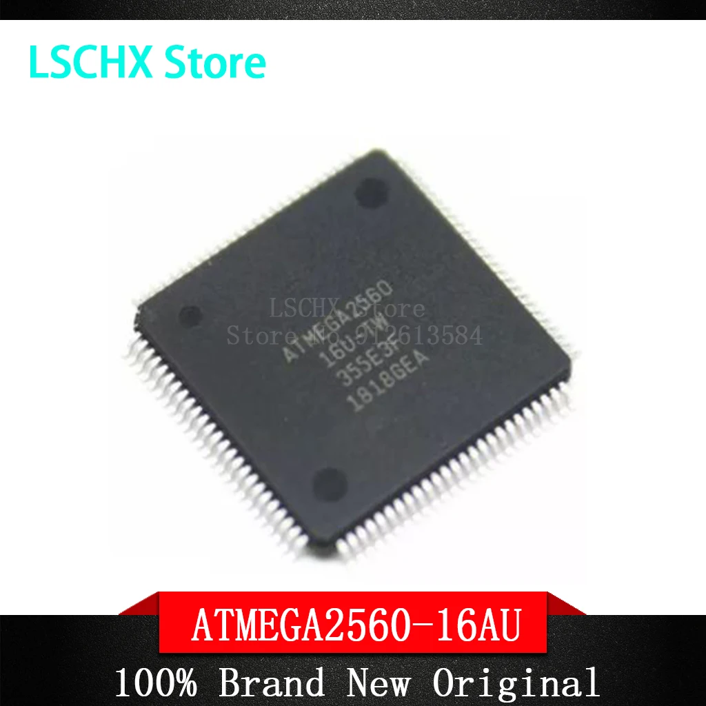 1PCS ATMEGA2560-16AUR ATMEGA2560-16AU ATMEGA2560V-8AUR ATMEGA2560V-8AU TQFP-100 MCU