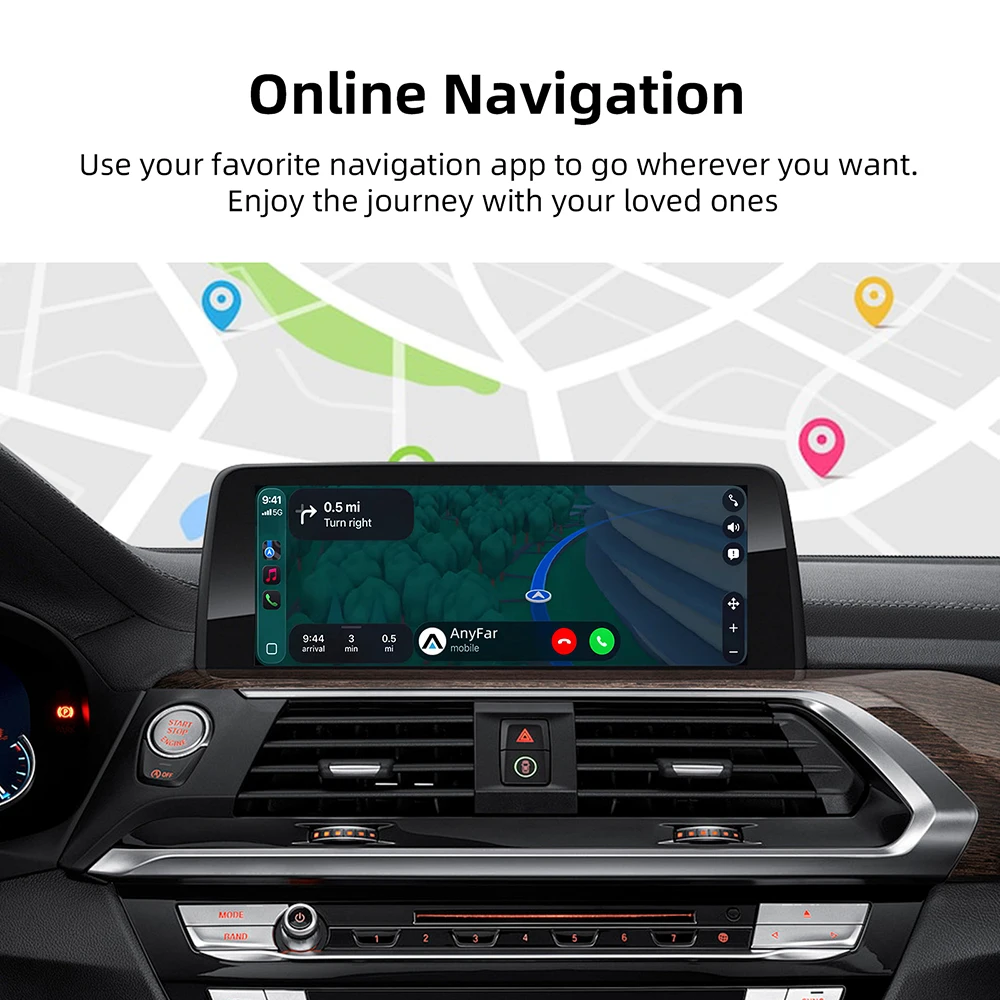 OEM Drahtloses CarPlay-Modul für BMW NBT, CIC System 1 2 3 4 5 6 7 X1 X3 X4 X5 X6 MINI F56 F15 F16 F25 F26 F48 F01 F10 F22 F20 – Detail 9