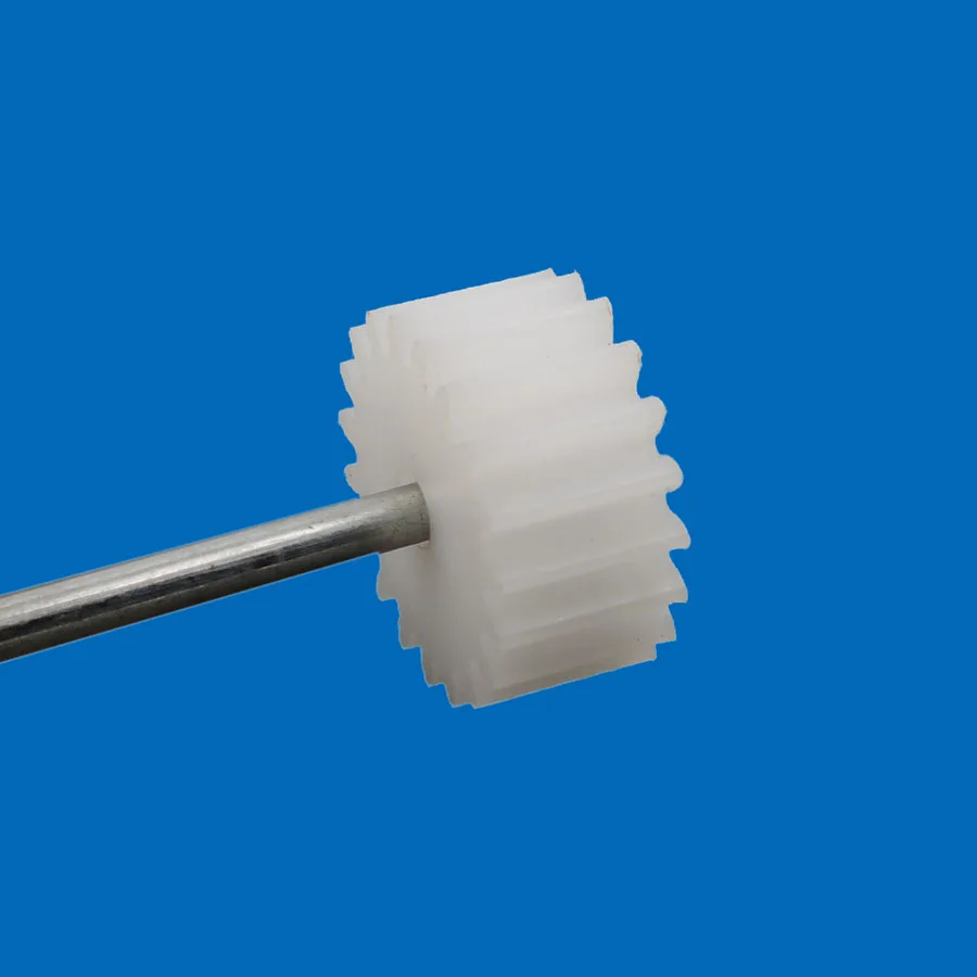 19 Teeth 1M White POM Plastic Spur Gear OD20.7mm Thickness 10mm Hole 3/4/5/6/8/10mm 19T Pinion 193A 194A 195A