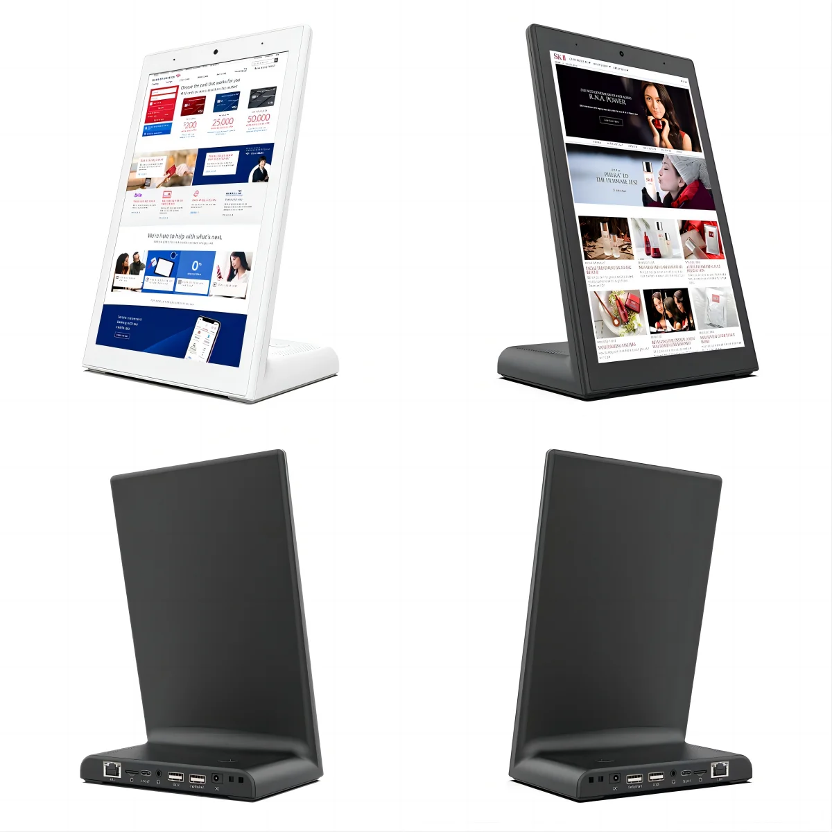 

Cheap 8 Inch Portrait Touch Screen Tablet Restaurant Customer Ordering Kiosk Android Service Rating Display