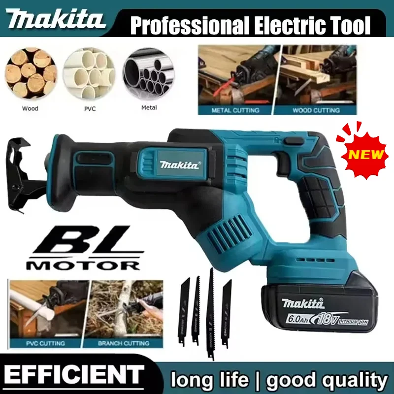 scie-sauteuse-sans-fil-makita-2026-pour-la-decoupe-du-bois-et-du-metal-avec-4-lames-pour-batterie-18v-–-offre-speciale