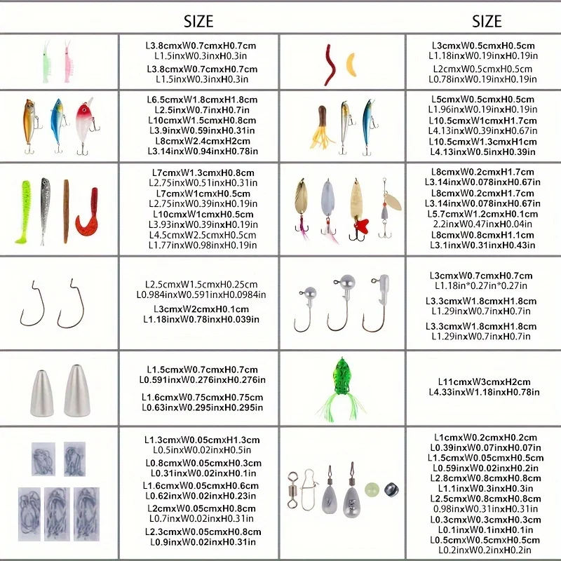 

Spoil Your Catch: Fishing Lures, Tackle Box, Attractants for Bass, Trout, Salmon - Including Spoon Lures, Soft Plastic Worms, Cr