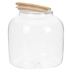 Glass Storage Container Clear Glass Food Storage Containers Coffee Canister Canister Glass Jar With Lid for Kitchen Home Storage